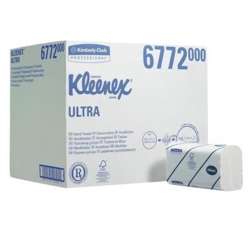 Kleenex kleenex ultra 6772 handdoeken 2 laags 215x